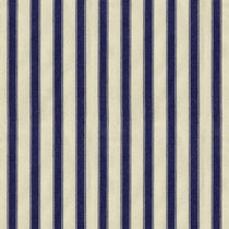 Ticking Stripe 2 Navy Fabric by the Metre